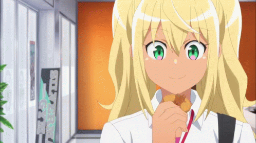 Anime Eating GIF - Anime Eating Dumbbell Nan Kilo Moteru GIFs
