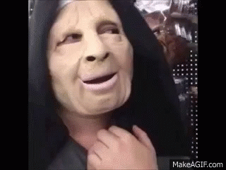 Mask Nun GIF - Mask Nun Creepy GIFs