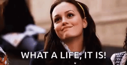 Fake Smile What Life It Is GIF - Fake Smile What Life It Is Blaire Waldorf GIFs