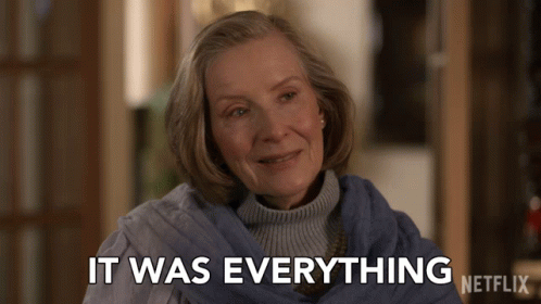 It Was Everything Eileen Wood GIF - It Was Everything Eileen Wood Frances Conroy GIFs