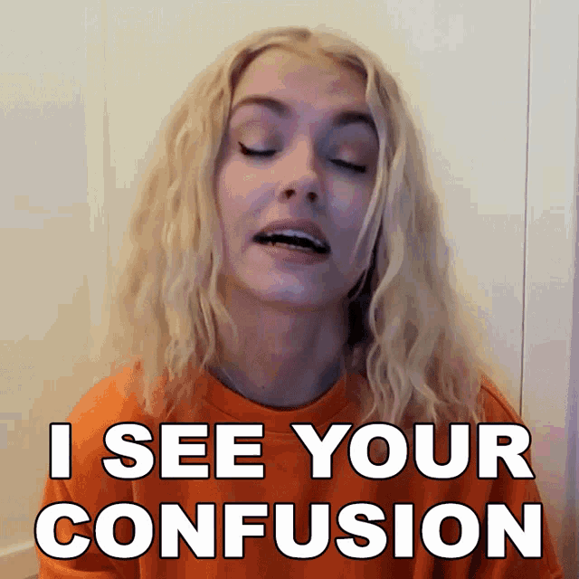 I See Your Confusion Mimi GIF - I See Your Confusion Mimi Michaela Lintrup GIFs