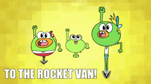 Rocket Van Breadwinners GIF - Rocket Van Breadwinners Buhdeuce GIFs