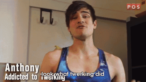 anthony looks what twerking did addicted to i werking