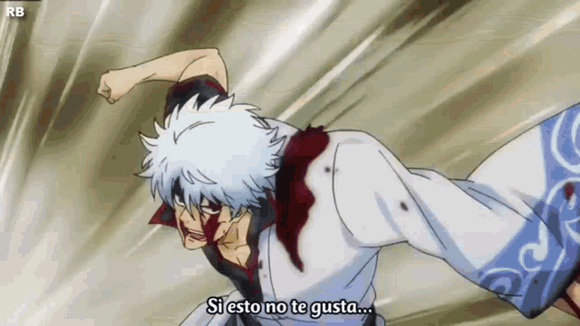 a cartoon character says si esto no te gusta in spanish