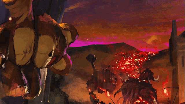 Burning Cityscape Annie GIF - Burning Cityscape Annie Tibbers GIFs