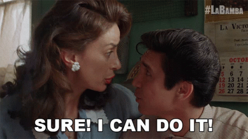 Sure I Can Do It Connie Valenzuela GIF - Sure I Can Do It Connie Valenzuela Ritchie Valens GIFs