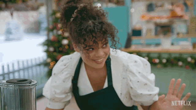 Dancing Lydia West GIF - Dancing Lydia West The Great British Baking Show Holidays GIFs