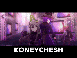 a video game scene with the words koneychesh on the bottom right