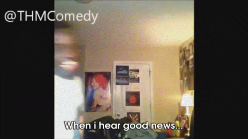 When I First Hear Good News... GIF - Good News Happy Excited GIFs