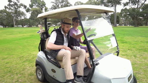 Drop Golf Ball GIF - Drop Golf Ball Cart GIFs