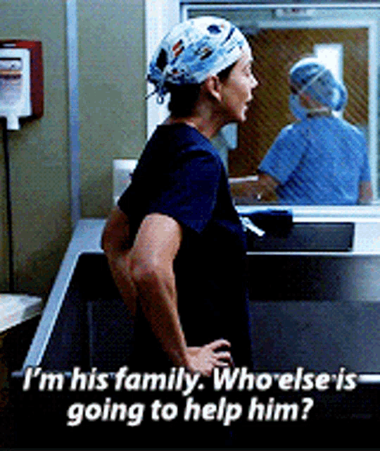 Greys Anatomy Meredith Grey GIF - Greys Anatomy Meredith Grey Im His Family GIFs