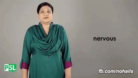 Nervous Pakistan Sign Language GIF - Nervous Pakistan Sign Language Nsb GIFs