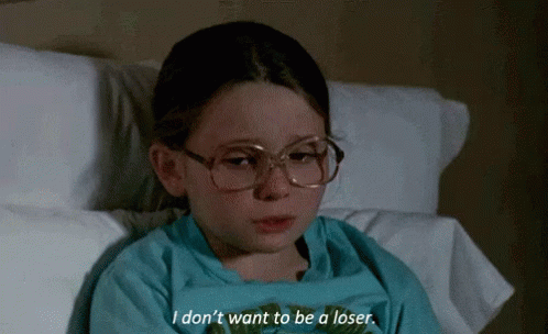 I Don'T Want To Be A Loser GIF - Loser Littlemisssunshine GIFs