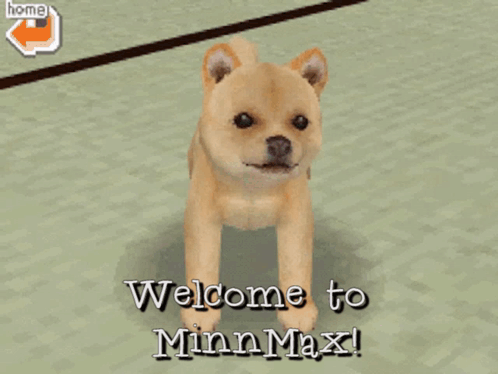 Welcome To Minnmax Minnmax Nintendogs GIF - Welcome To Minnmax Minnmax Minnmax Nintendogs GIFs
