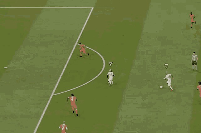a soccer field with the words what a save on the bottom