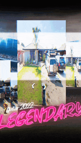 a collage of photos with the words legendary on the bottom right