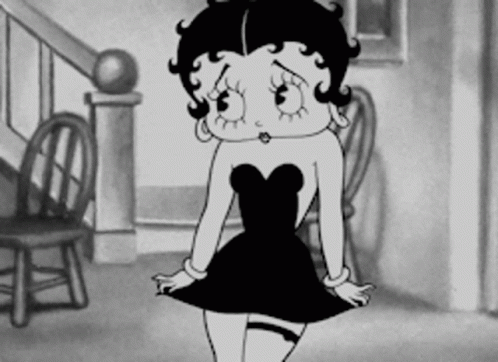 Bashful Betty Boop GIF