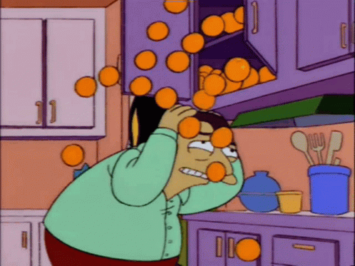 The Simpsons Bumblebee Man GIF - The Simpsons Bumblebee Man Naranjas En La Cabeza GIFs