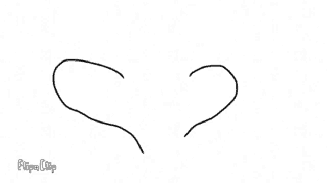 a black and white drawing of a butterfly with a heart in its beak .