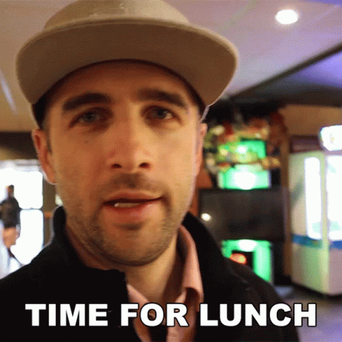 Time For Lunch Scott Simson GIF - Time For Lunch Scott Simson Scott And Camber GIFs
