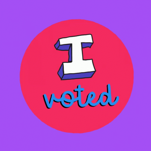 I Voted Vote GIF