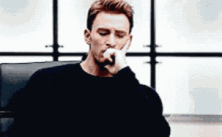 Captainamerica Thinking GIF
