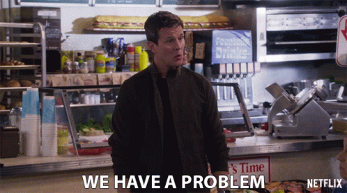 We Have A Problem Scott Weinger GIF - We Have A Problem Scott Weinger Steve Hale GIFs