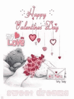 a teddy bear is holding a red heart .
