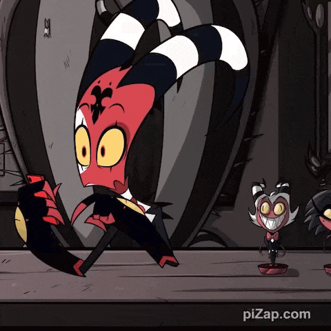 a picture of a cartoon character with the website pizap.com in the corner