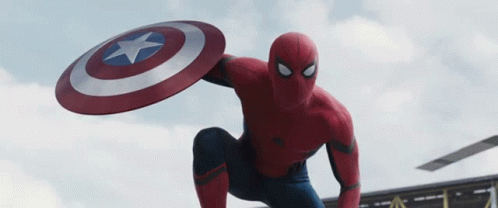 Bh187 Captain America GIF - Bh187 Captain America Spiderman GIFs