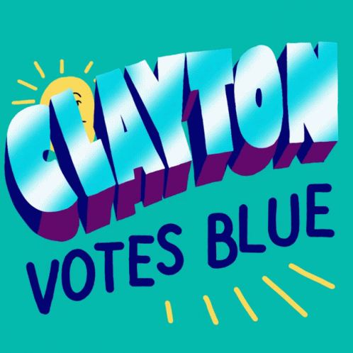 Vote Blue Im Voting Blue GIF