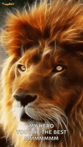 Fire Lion Digital Art GIF - Fire Lion Digital Art Majestic GIFs