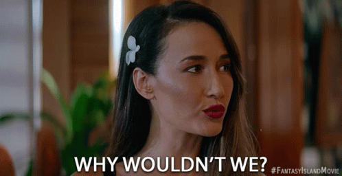 Why Wouldnt We Maggie Q GIF - Why Wouldnt We Maggie Q Gwen Olson GIFs