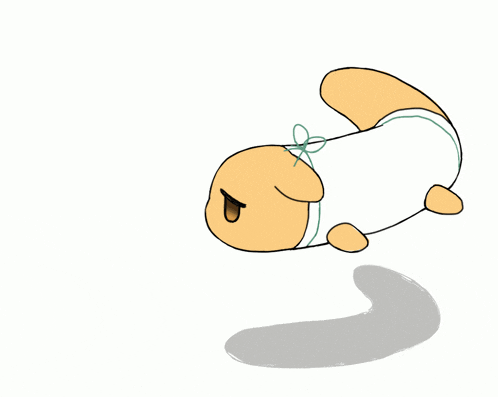 a drawing of a worm with a white shirt on