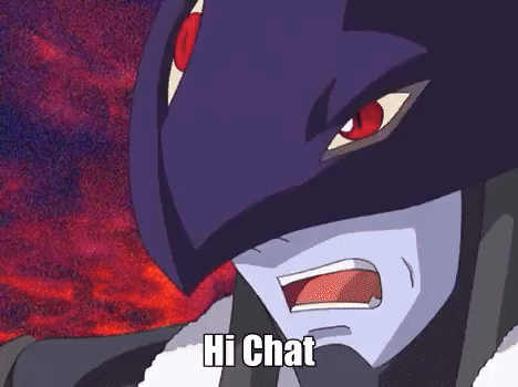Hi Chat Digimon GIF - Hi Chat Digimon Beelzemon GIFs