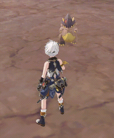 a video game character is being struck by a yellow lightning bolt