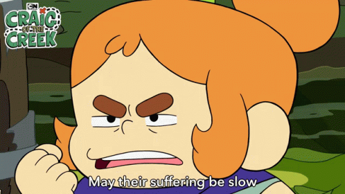May Their Suffering Be Slow Kelsey GIF - May Their Suffering Be Slow Kelsey Craig Of The Creek GIFs