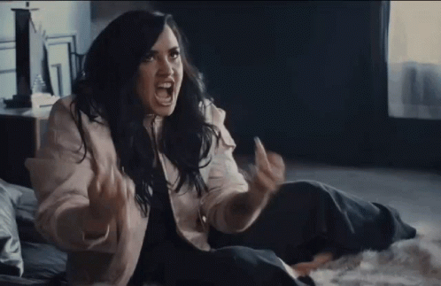 Demi Lovato I Love Me GIF - Demi Lovato I Love Me Furious GIFs
