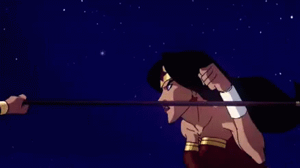 Deflect And Punch - Justice League GIF - Justice League Punch Wonder Woman GIFs