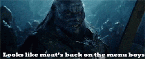 Lord Of The Rings Looks Like GIF - Lord Of The Rings Looks Like Meat GIFs