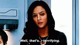 Well Thats Terrifying Legends Of Tomorrow GIF - Well Thats Terrifying Legends Of Tomorrow Zari Tomaz GIFs