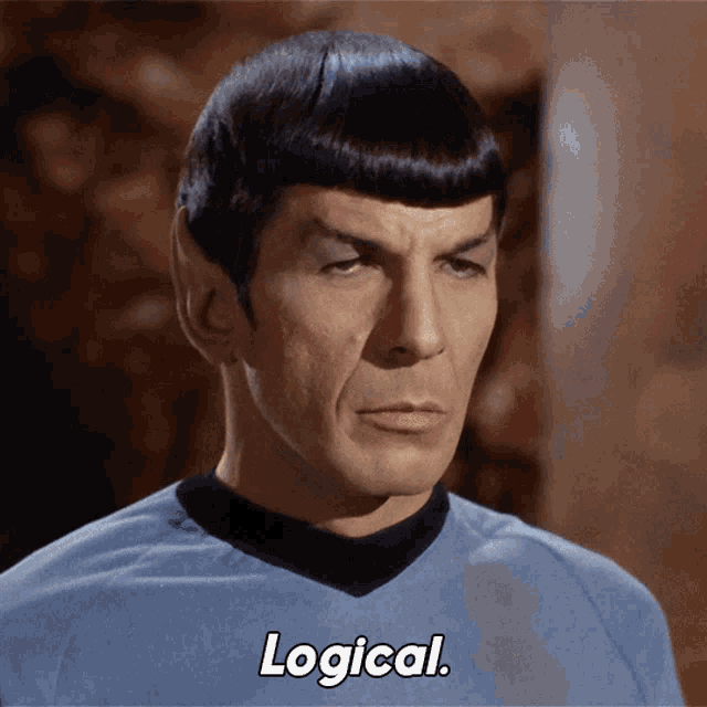 Logical Flawlessly Logical GIF - Logical Flawlessly Logical Spock GIFs