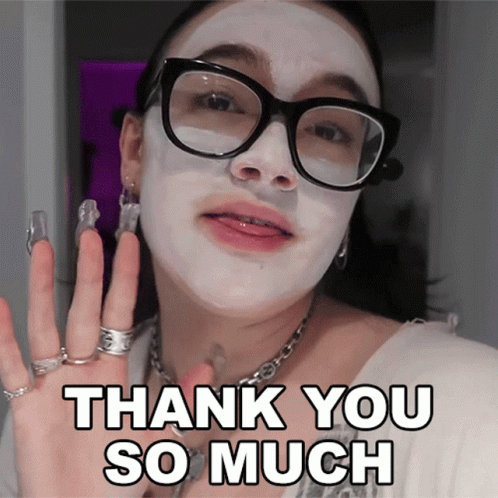 Thank You So Much Fiona Frills GIF - Thank You So Much Fiona Frills Fionafrills Vlogs GIFs