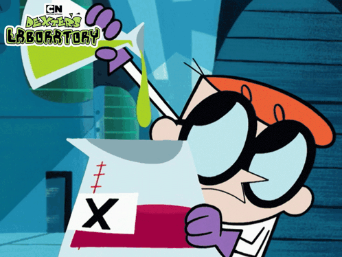 Exploding Chemicals Dexter GIF