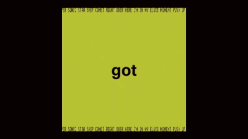 a yellow background with the word that in black letters
