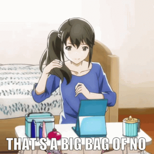 No Disapproval GIF - No Disapproval Anime GIFs
