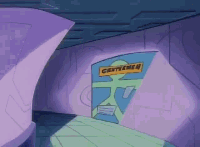 a cartoon drawing of a door that says extreme on it