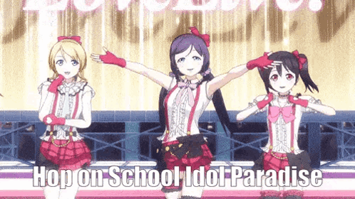 μ'S School Idol GIF - μ'S School Idol School Idol Paradise GIFs