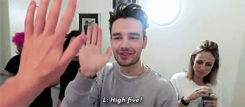 Liam Payne High Five GIF - Liam Payne High Five GIFs