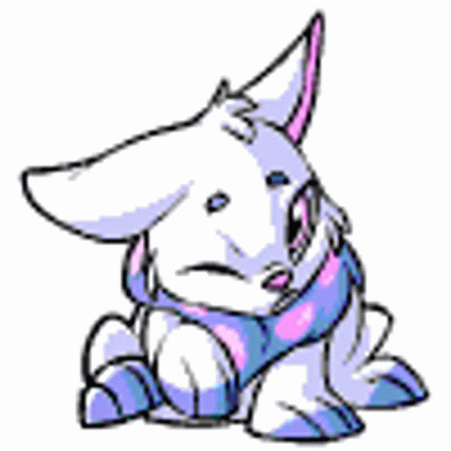Neopets Cybunny GIF - Neopets Cybunny Itchy GIFs